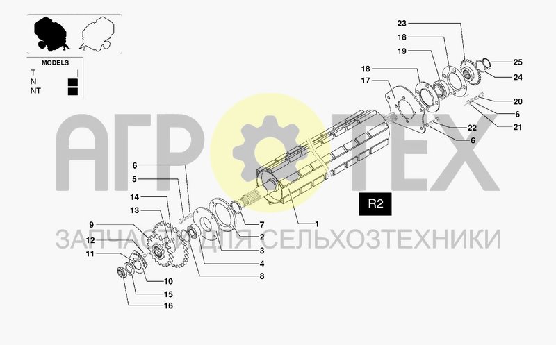 Чертеж ROLLER R2