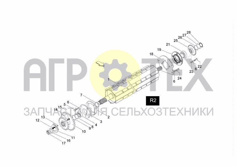 Чертеж ROLLER R2