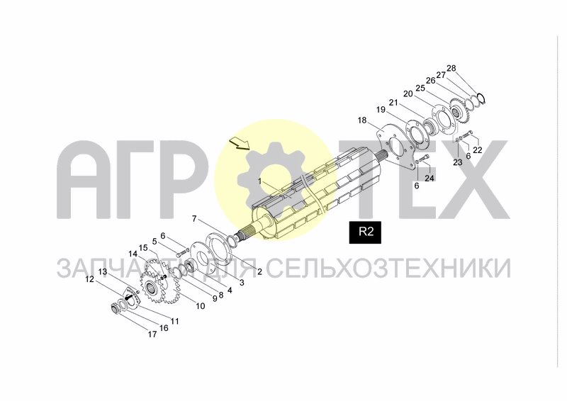 Чертеж ROLLER R2