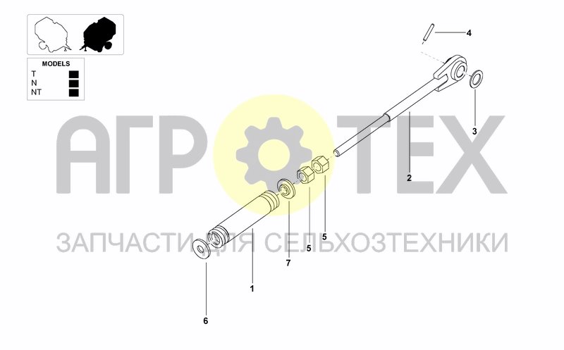 Чертеж SPRINGS & CHAIN TENSIONER