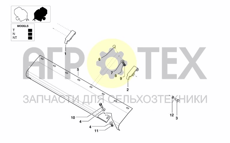 Чертеж GATE GUIDES