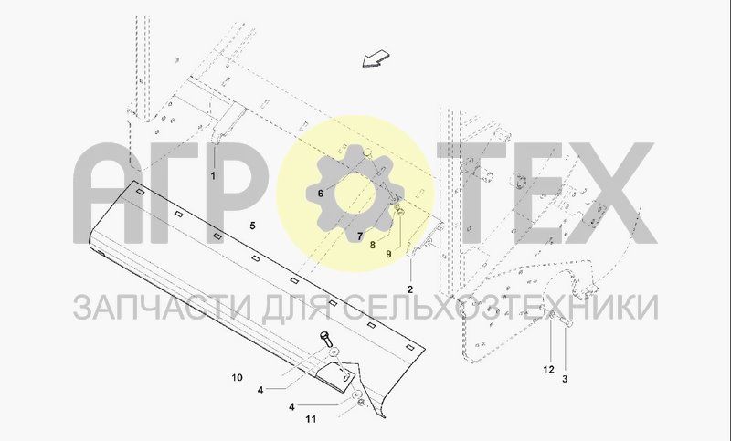 Чертеж GATE GUIDES