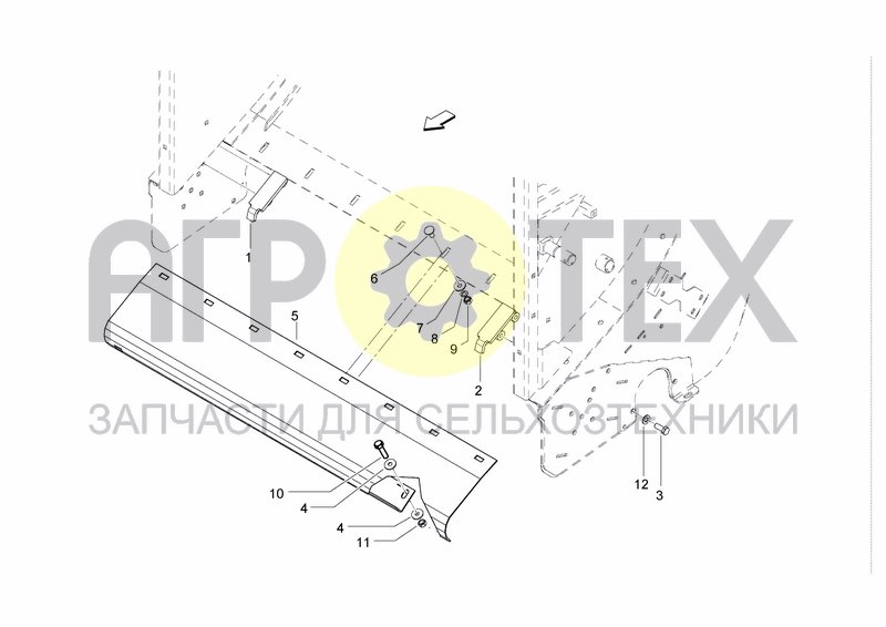 Чертеж GATE GUIDES