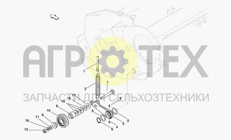 Чертеж RAKE FEEDER