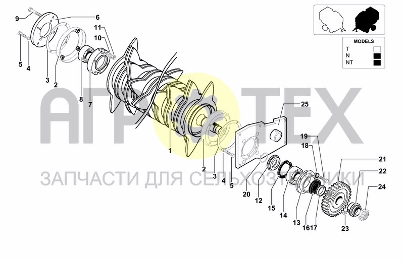 Чертеж CUTTER DEVICE SC14