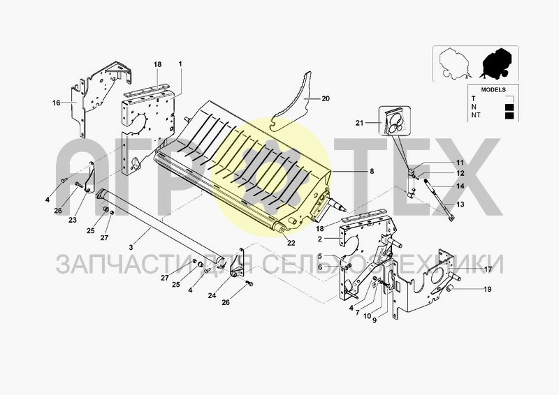 Чертеж CUTTER DEVICE SC14