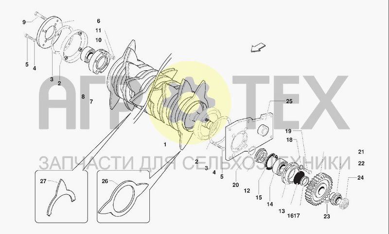 Чертеж CUTTER DEVICE SC14