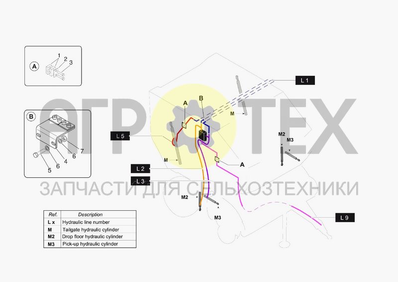 Чертеж RH INDEX