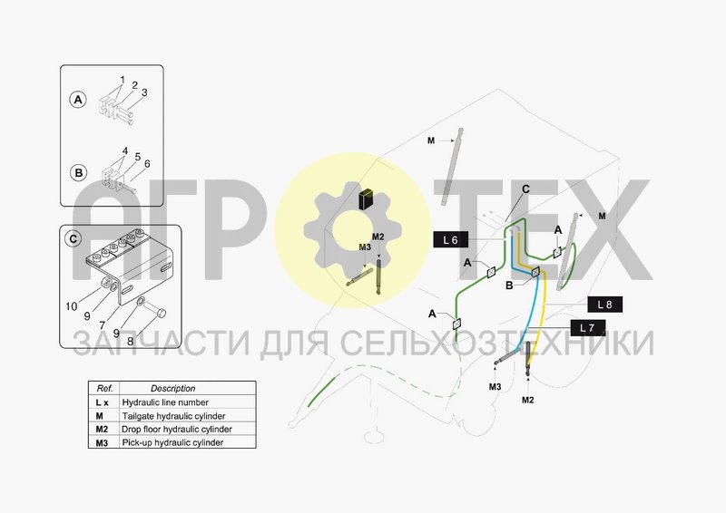 Чертеж LH INDEX