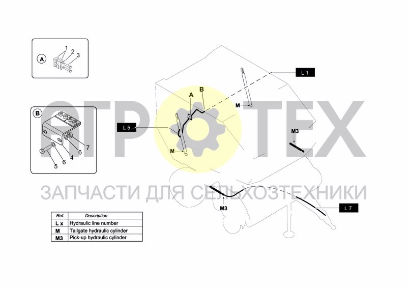 Чертеж RH INDEX