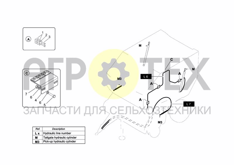 Чертеж LH INDEX