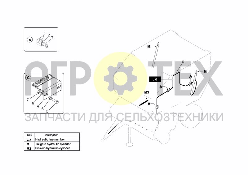 Чертеж LH INDEX