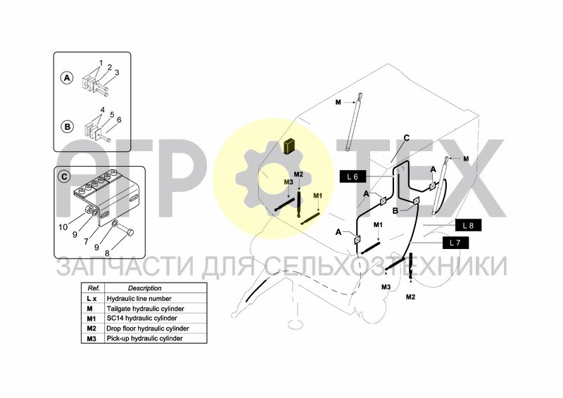 Чертеж LH INDEX