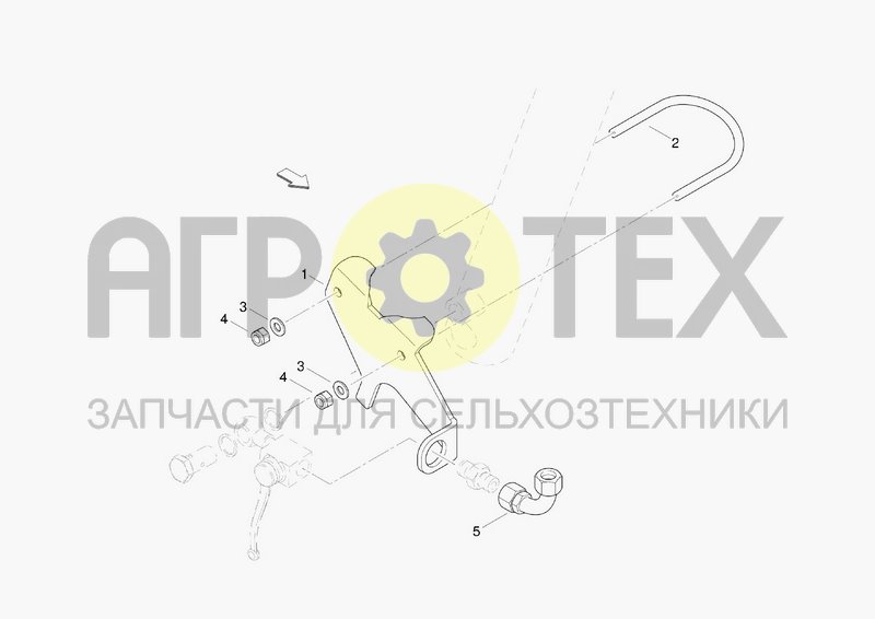 Чертеж SUPPORT FAUCET