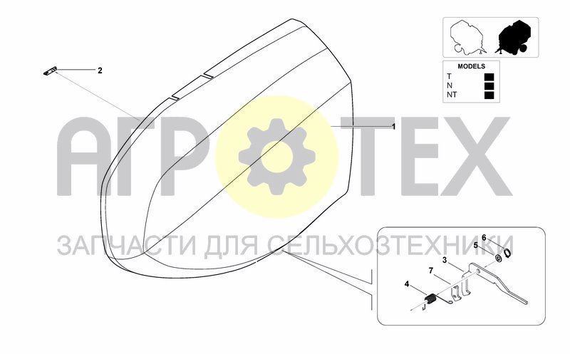 Чертеж FIXED SIDE COVERS