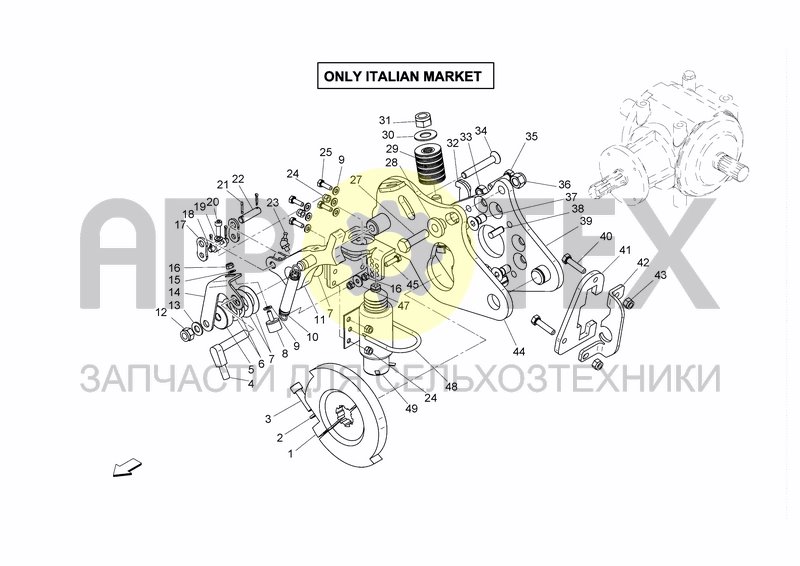 Чертеж MECHANICAL PARTS