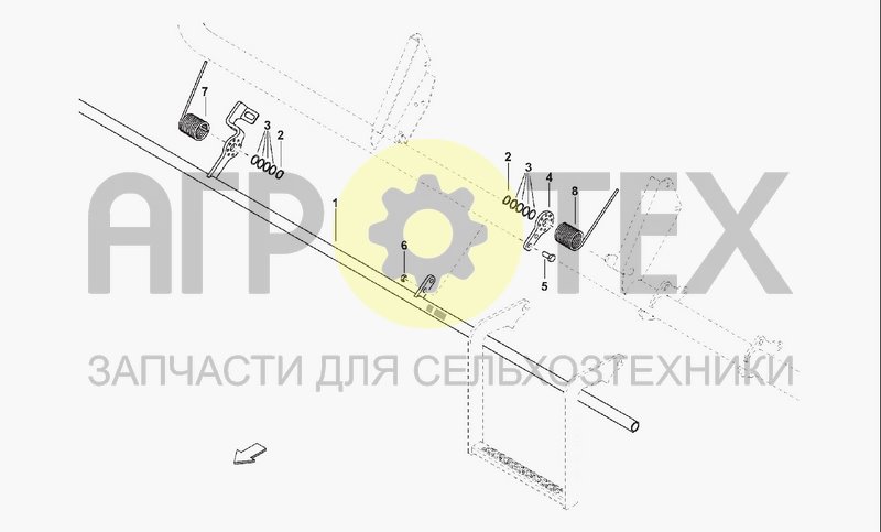 Чертеж SAFETY DEVICE - MECHANICAL PART