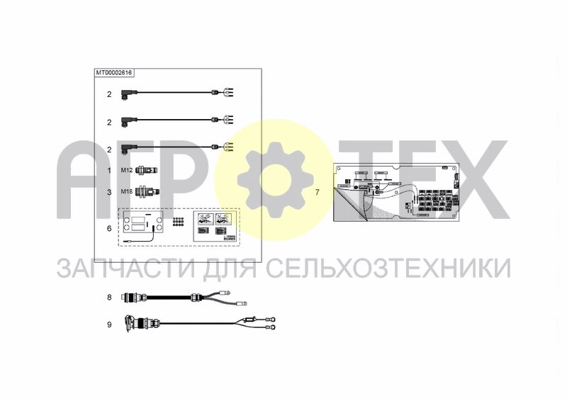 Чертеж ELECTRICAL CABLE