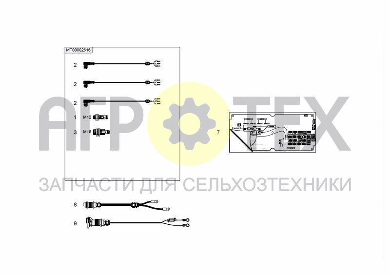 Чертеж ELECTRICAL CABLE