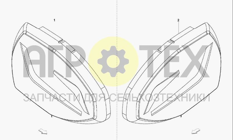 Чертеж SIDE COVERS