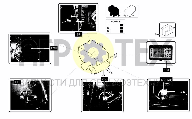 Чертеж GENERIC ELECTRIC SYSTEM - RF 3200 F&R SERIES