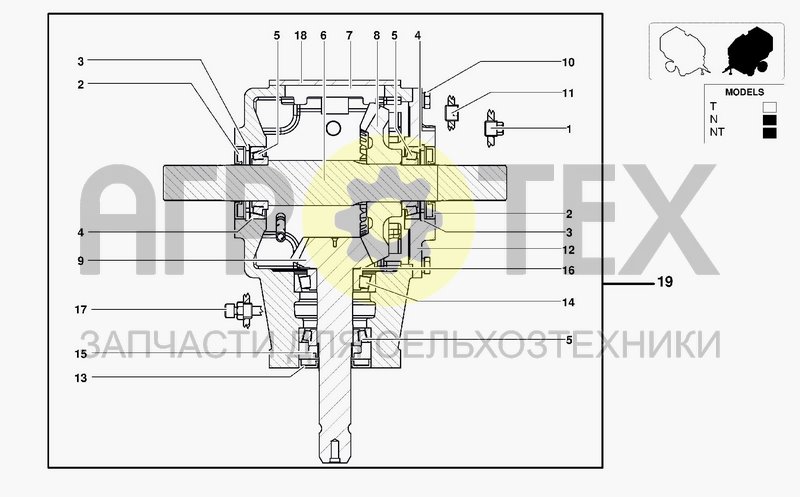 Чертеж GEAR BOX