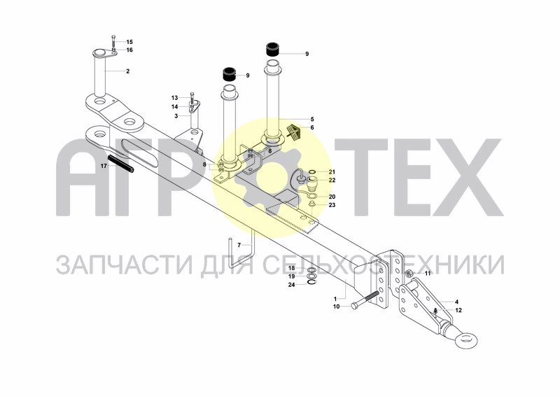 Чертеж DRAWBAR