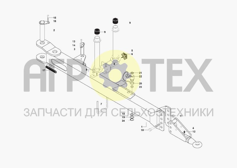 Чертеж DRAWBAR