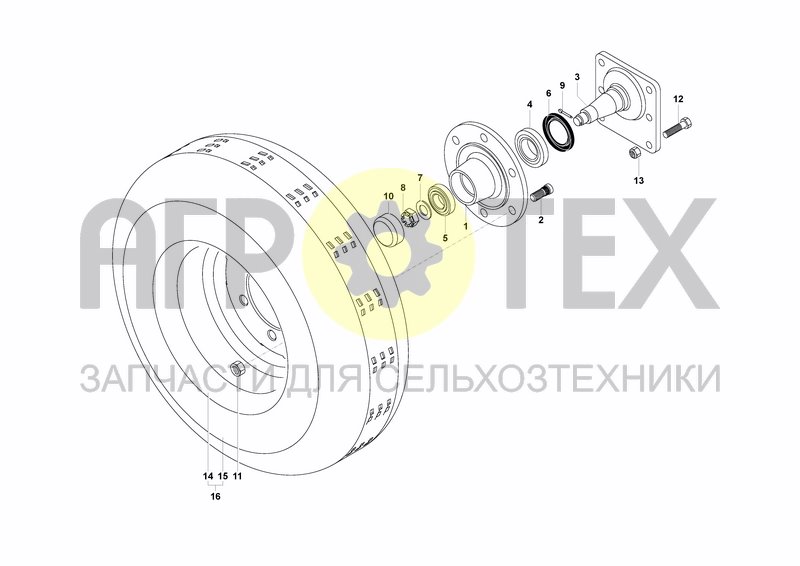 Чертеж WHEELS