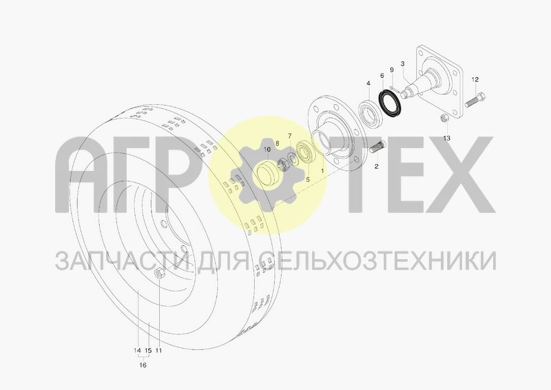 Чертеж WHEEL