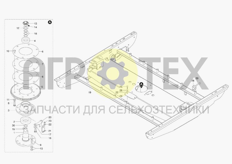 Чертеж TURNING PLATFORM