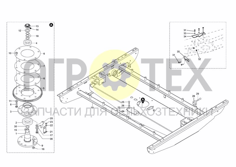 Чертеж TURNING PLATFORM