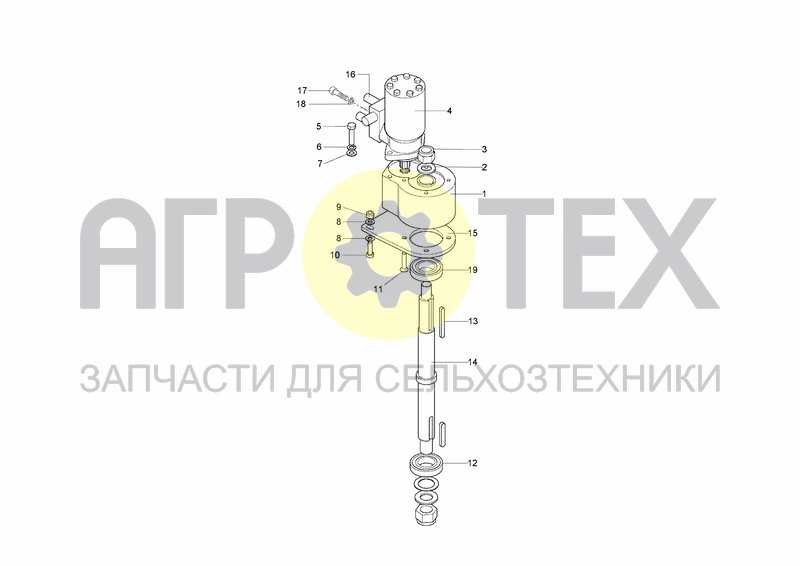 Чертеж MOTOR SUPPORT