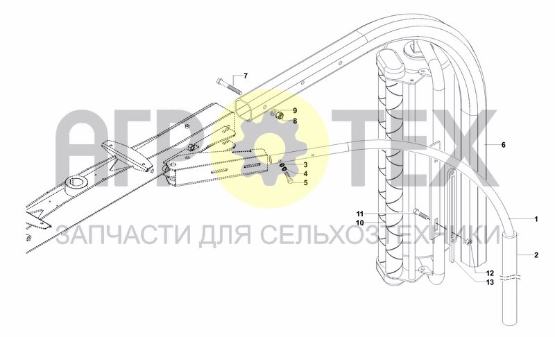 Чертеж REEL SUPPORT