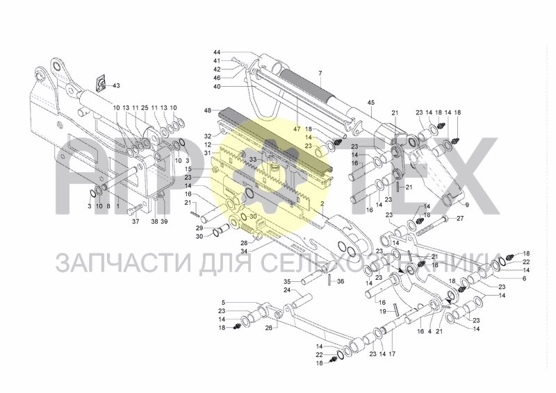 Чертеж CUTTING UNIT