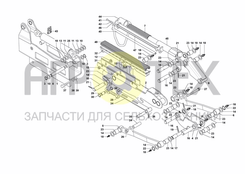 Чертеж CUTTING UNIT