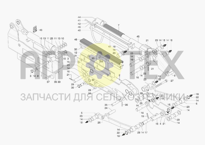 Чертеж CUTTING UNIT