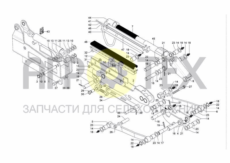 Чертеж CUTTING UNIT