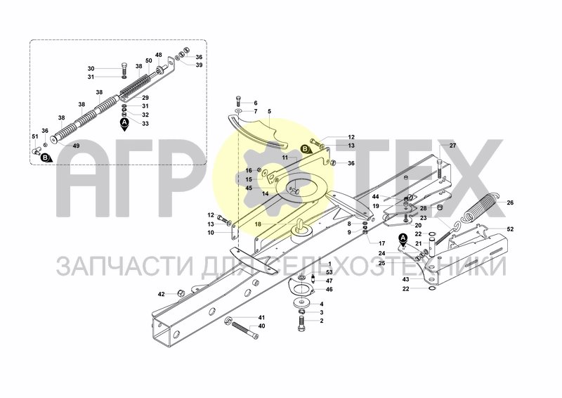 Чертеж REEL SUPPORT ARM