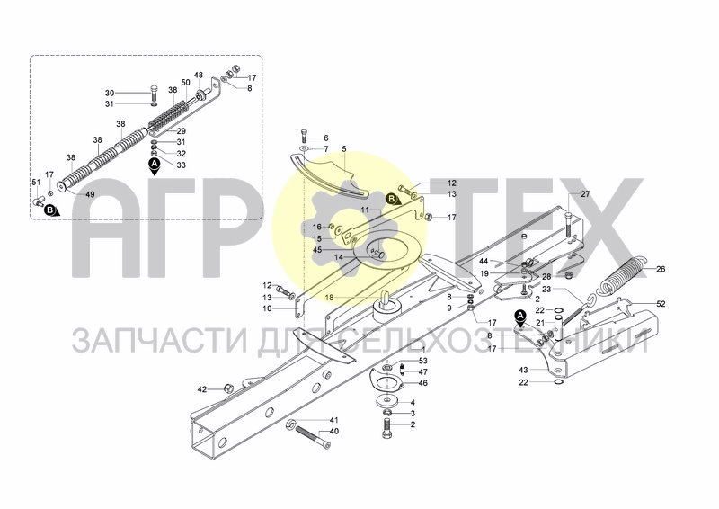 Чертеж REEL SUPPORT ARM