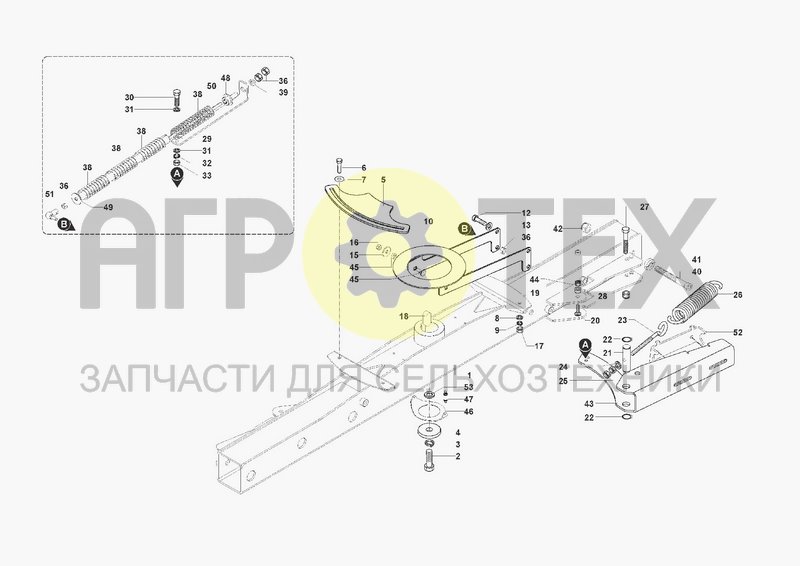 Чертеж REEL SUPPORT ARM