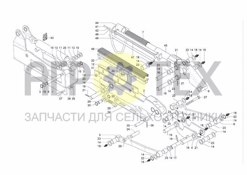 Чертеж CUTTING UNIT