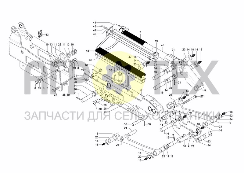 Чертеж CUTTING UNIT