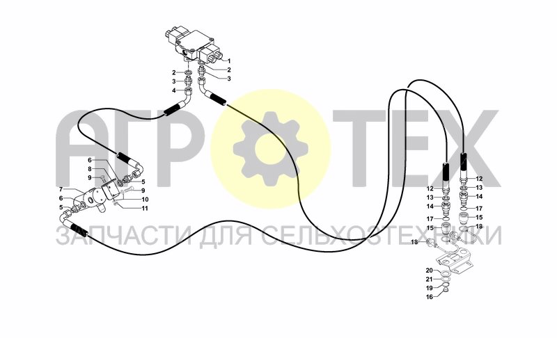 Чертеж HYDRAULIC SYSTEM