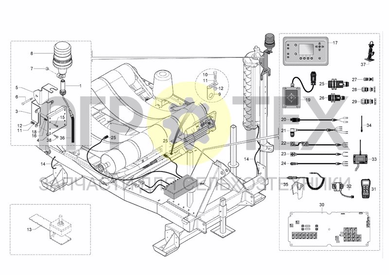 Чертеж ELECTRICAL SYSTEM