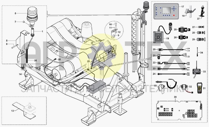 Чертеж ELECTRICAL SYSTEM