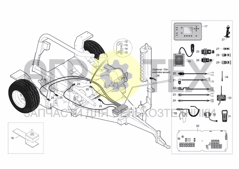 Чертеж ELECTRICAL SYSTEM