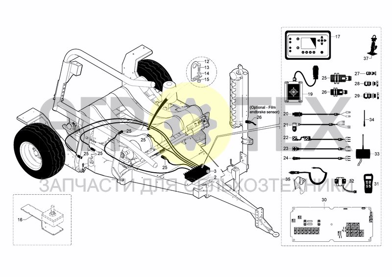 Чертеж ELECTRICAL SYSTEM