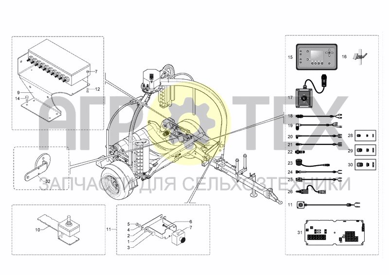 Чертеж ELECTRICAL SYSTEM