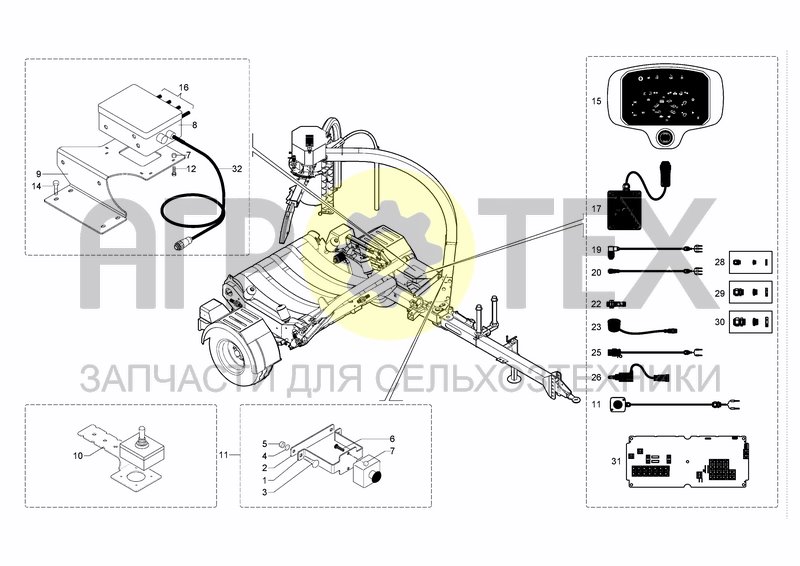 Чертеж ELECTRICAL SYSTEM